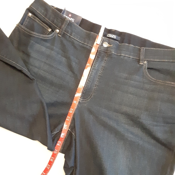 NWT CHAPS COMFORT ELASTIC MID RISE SLIM LEG CAPRIS - Picture 7 of 9